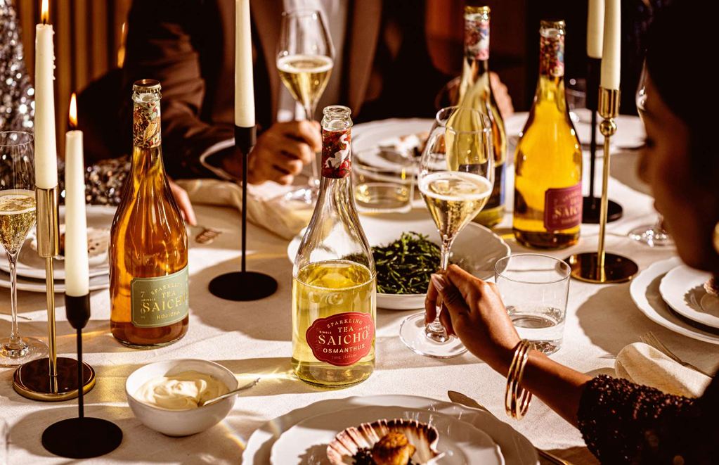 Saicho sparkling tea: waar thee en gastronomie samenkomen