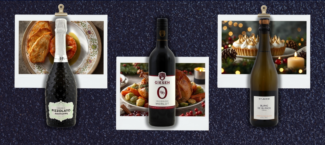 The finest alcohol-free pairings for a sparkling holiday season