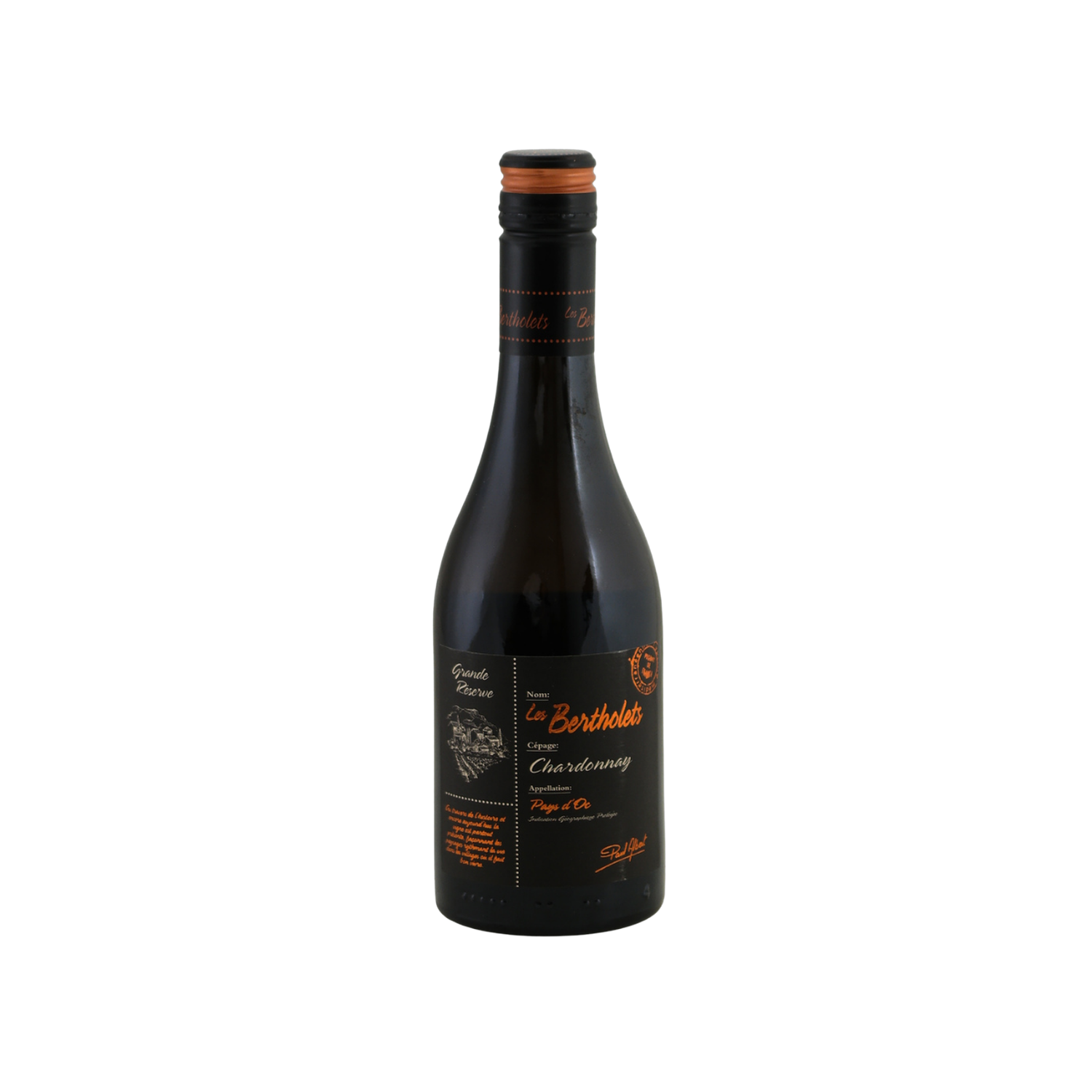 Les Bertholets Grande Réserve Chardonnay (0,375 liter)