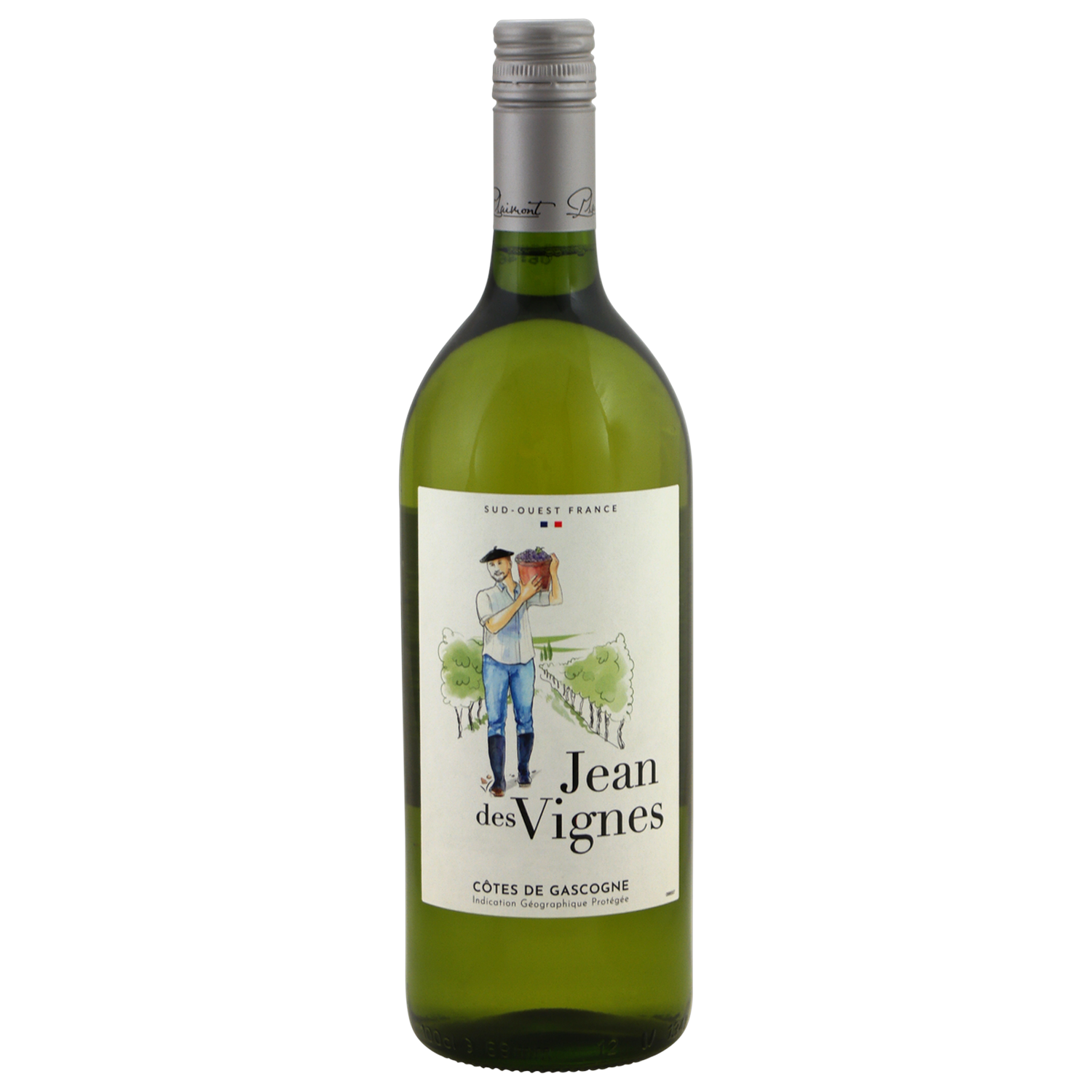 Jean des Vignes Blanc Cotes de Gascogne (1 liter)