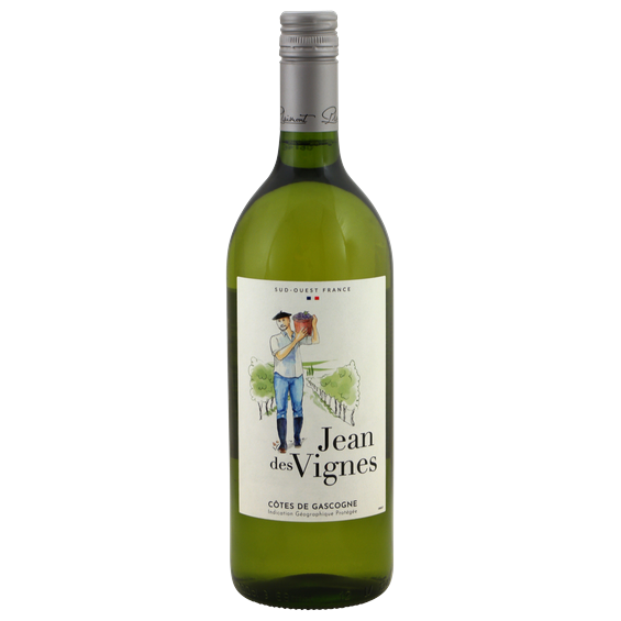 Jean des Vignes Blanc Cotes de Gascogne (1 liter)