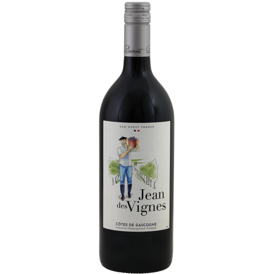 Jean des Vignes Rouge Cotes de Gascogne (1 liter)