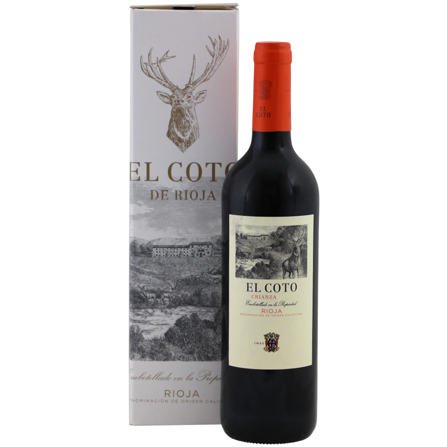 El Coto de Rioja Crianza in geschenkverpakking
