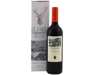 El Coto de Rioja Crianza in geschenkverpakking
