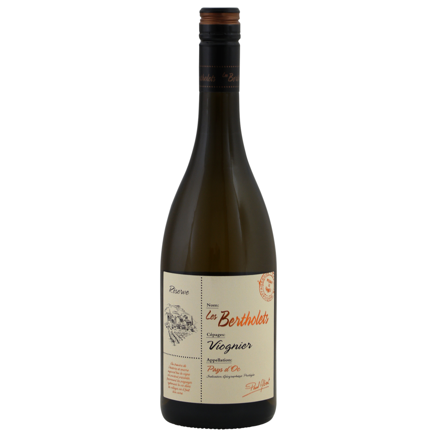 Les Bertholets Réserve Viognier