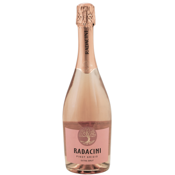 Radacini Sparkling Pinot Grigio Rose extra brut