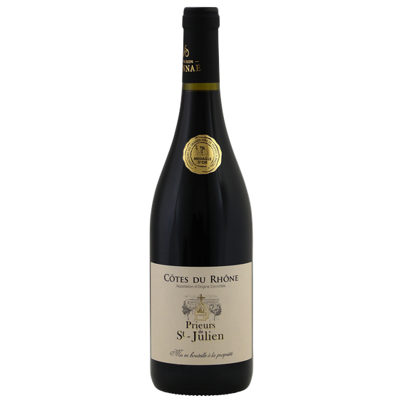 Prieurs de St Julien Cotes du Rhone rouge