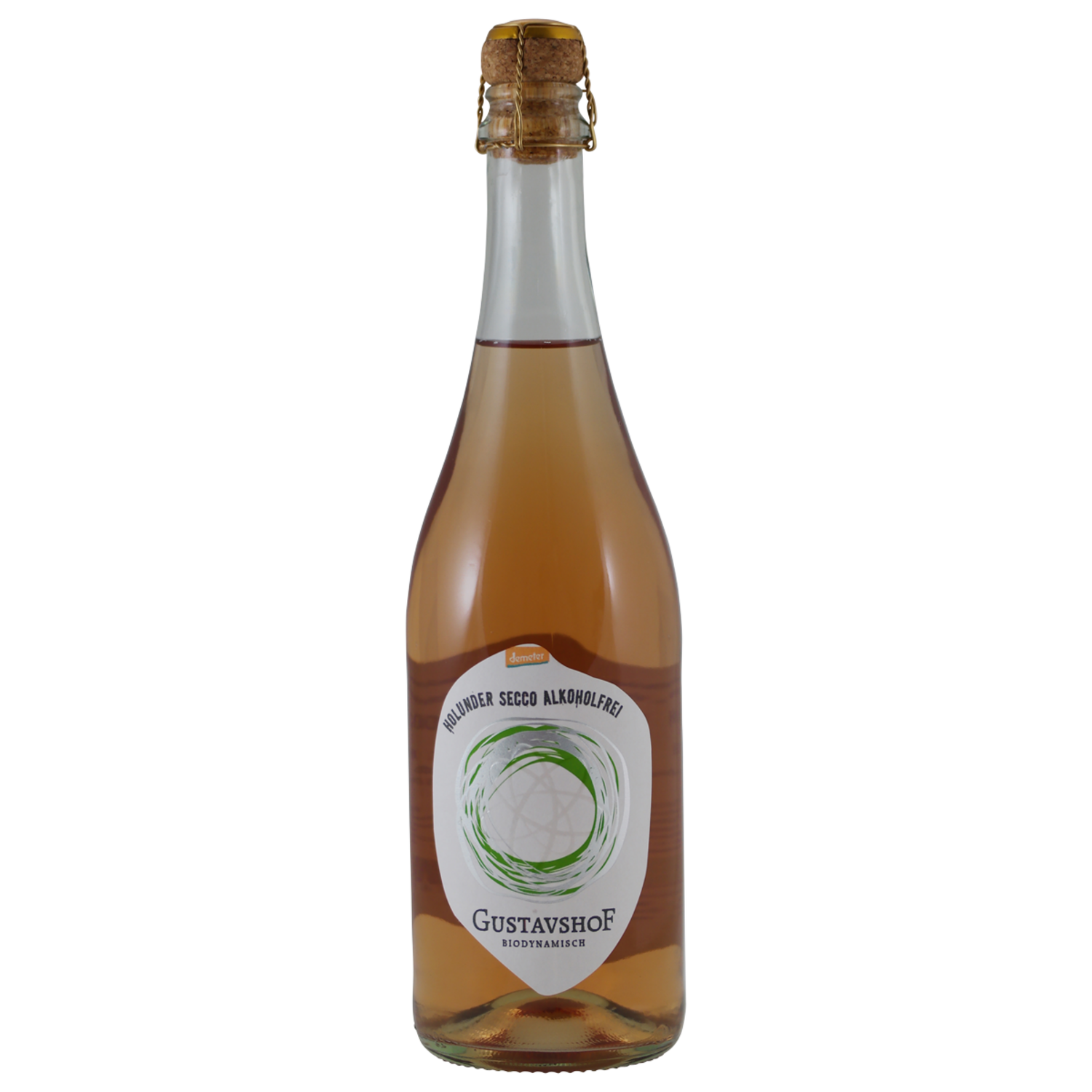 BIO-DEM Gustavshof Holunder Secco Alkoholfrei