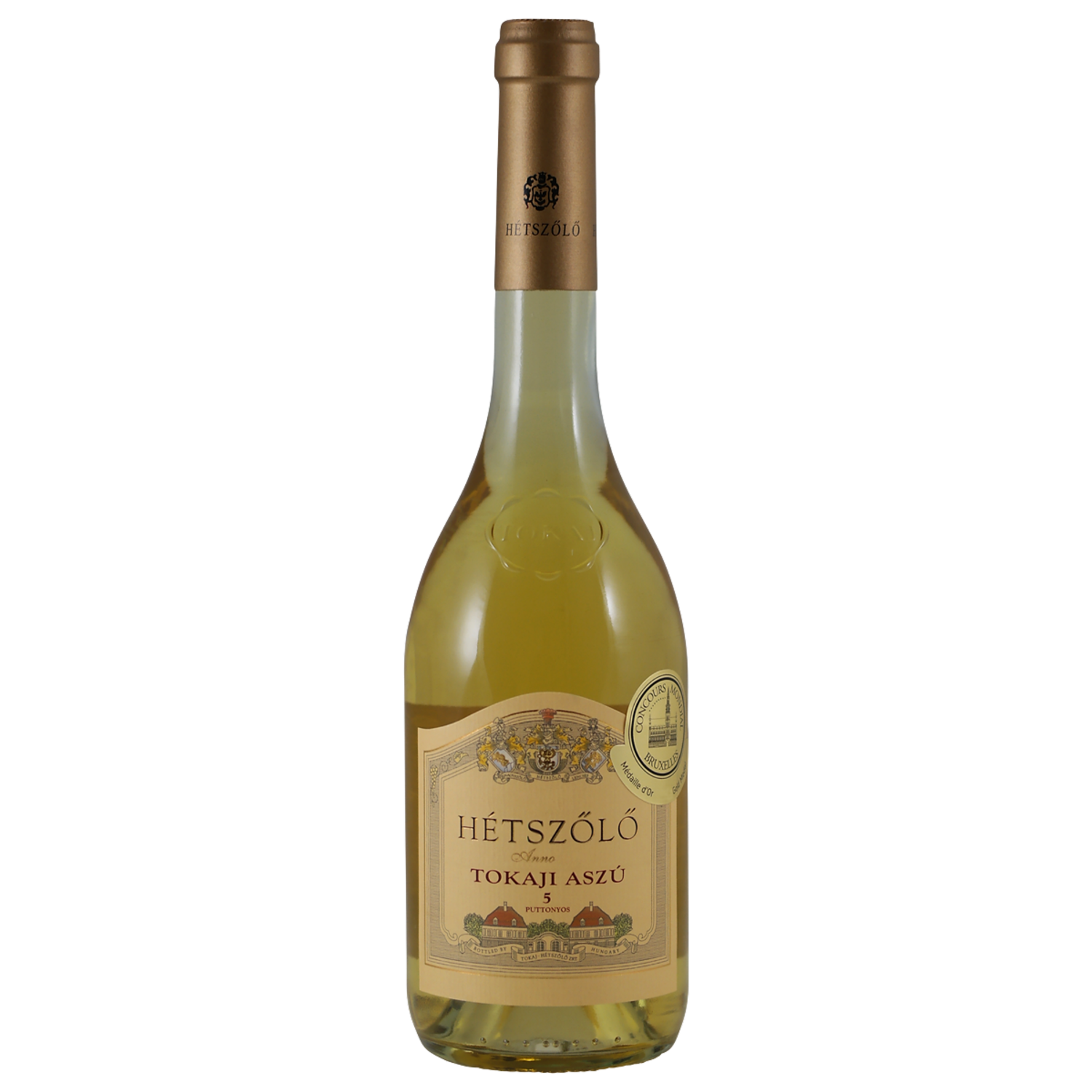 BIO Hétszőlő Tokaji Aszú 5 Puttonyos (0,5 liter)