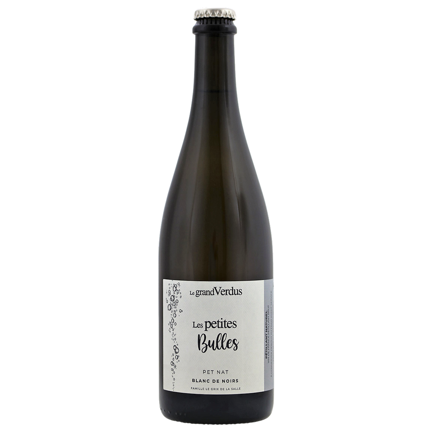 Le Grand Verdus Les Petites Bulles Pet-Nat Blanc de Noir