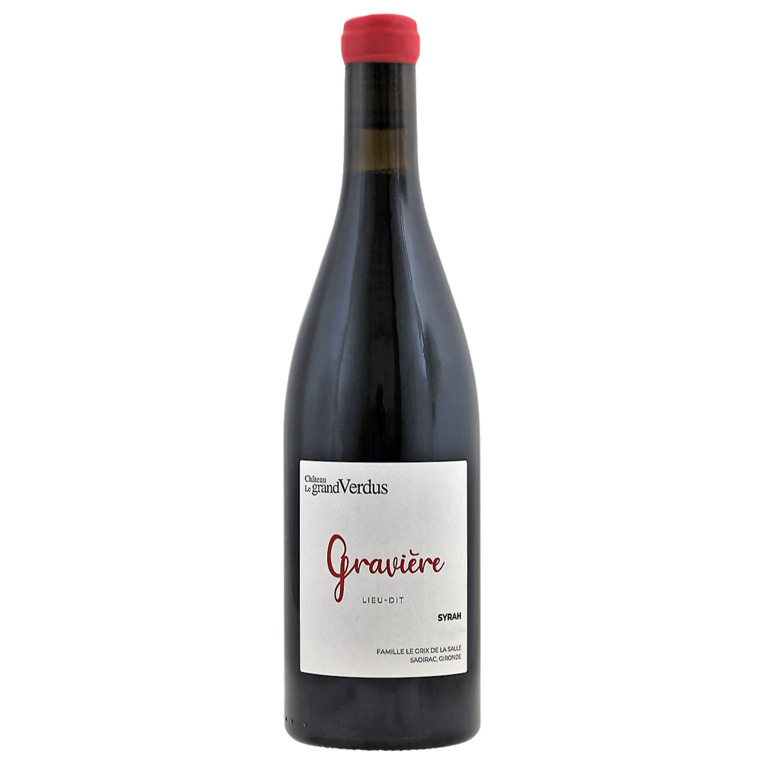 Le Grand Verdus Gravière Syrah
