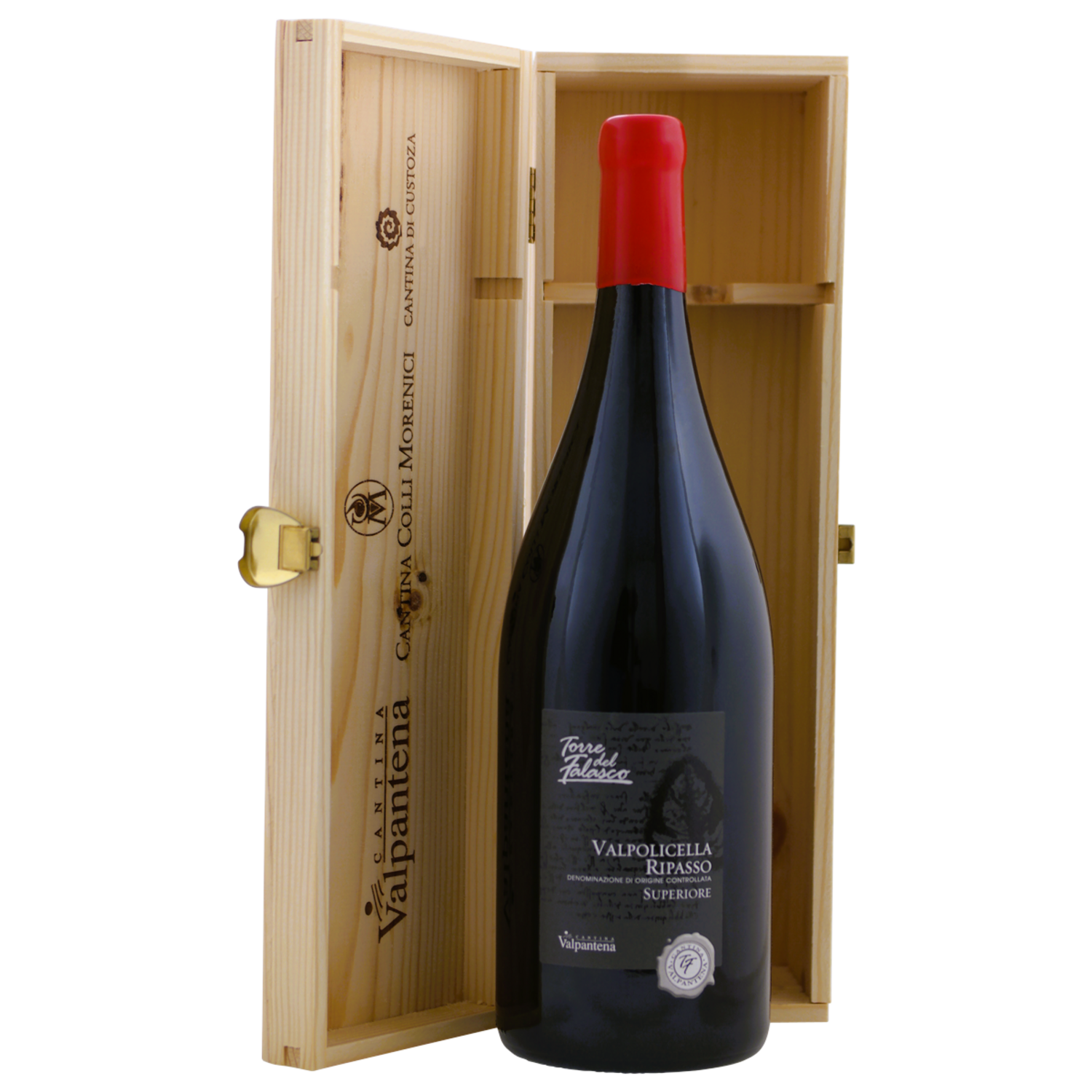 Torre del Falasco Ripasso Sup magnum 1,5l woodcase