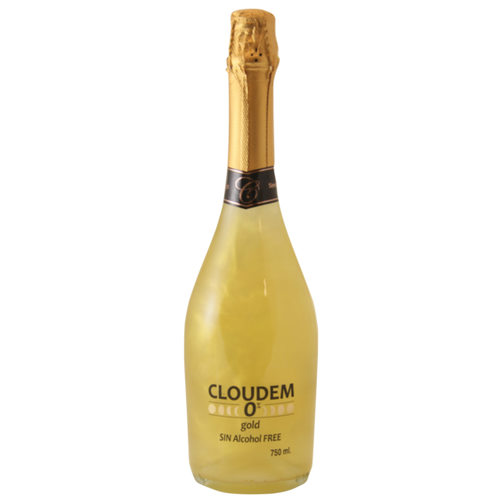 Cloudem Gold 0% alcohol.