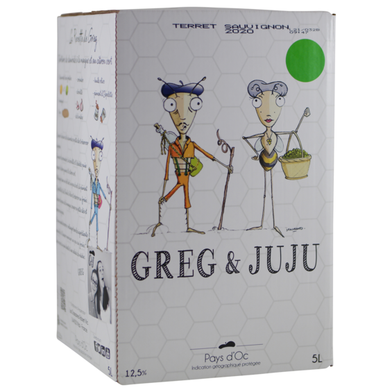 Greg & Juju Terret/Sauvignon (BIB 5 liter)