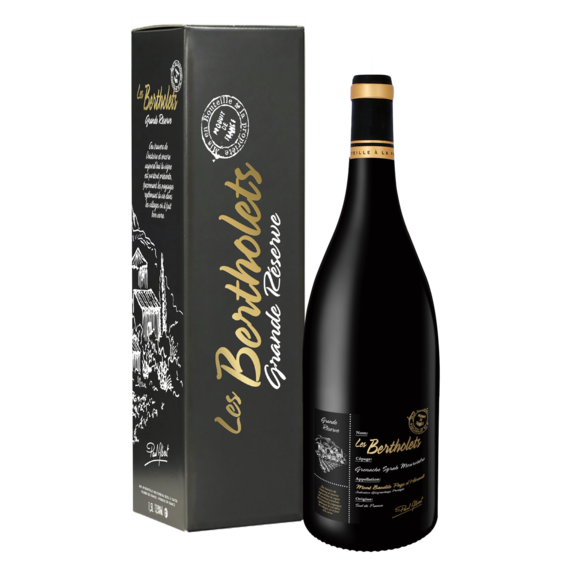 Les Bertholets GSM Grande réserve  magnum giftpack